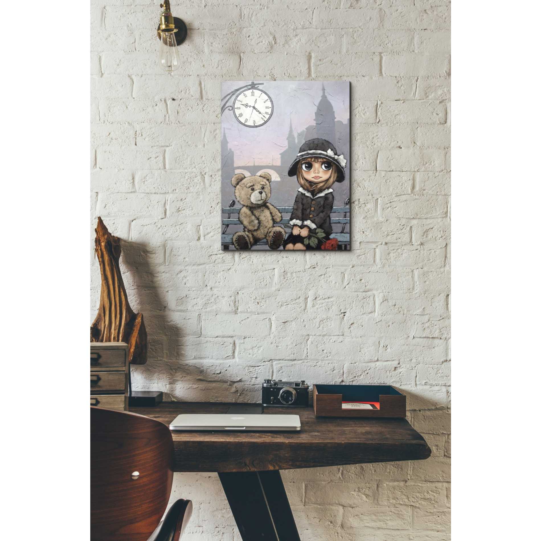 'Appointment with Bear' by Alexander Gunin, Canvas Wall Art,12 x 16