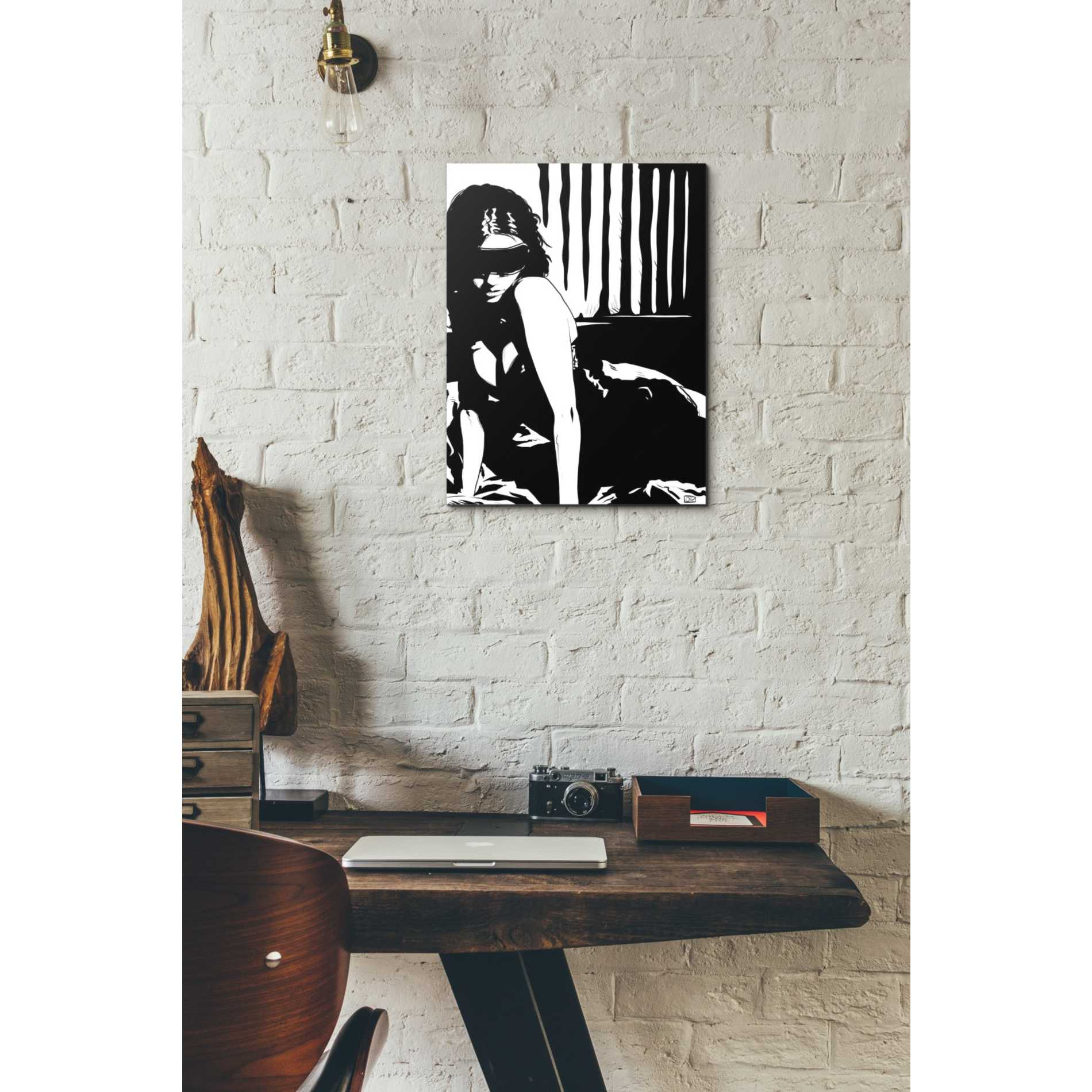 'Blindfold' by Giuseppe Cristiano, Canvas Wall Art,12 x 16