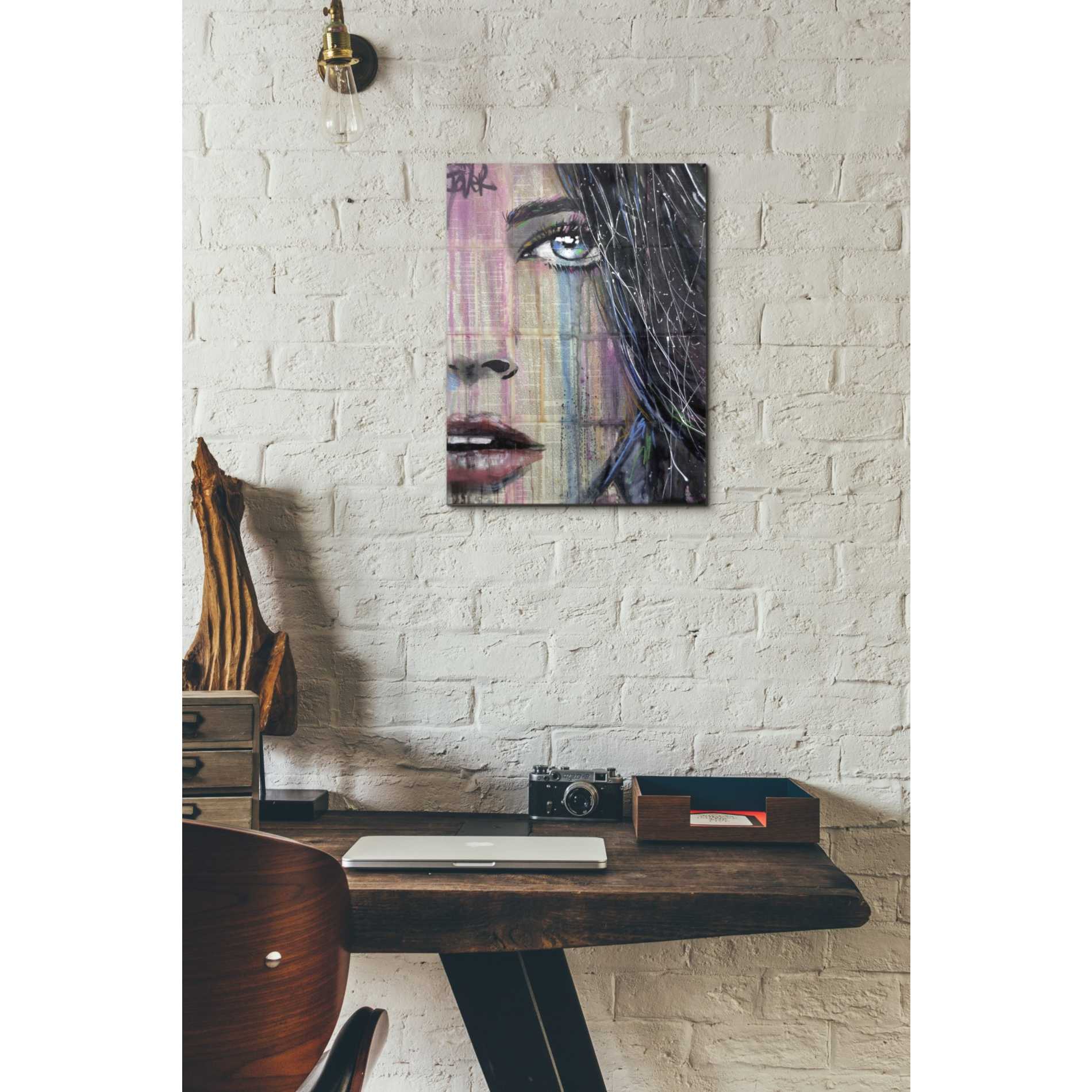 'Fahrenheit' by Loui Jover, Canvas Wall Art,12 x 16