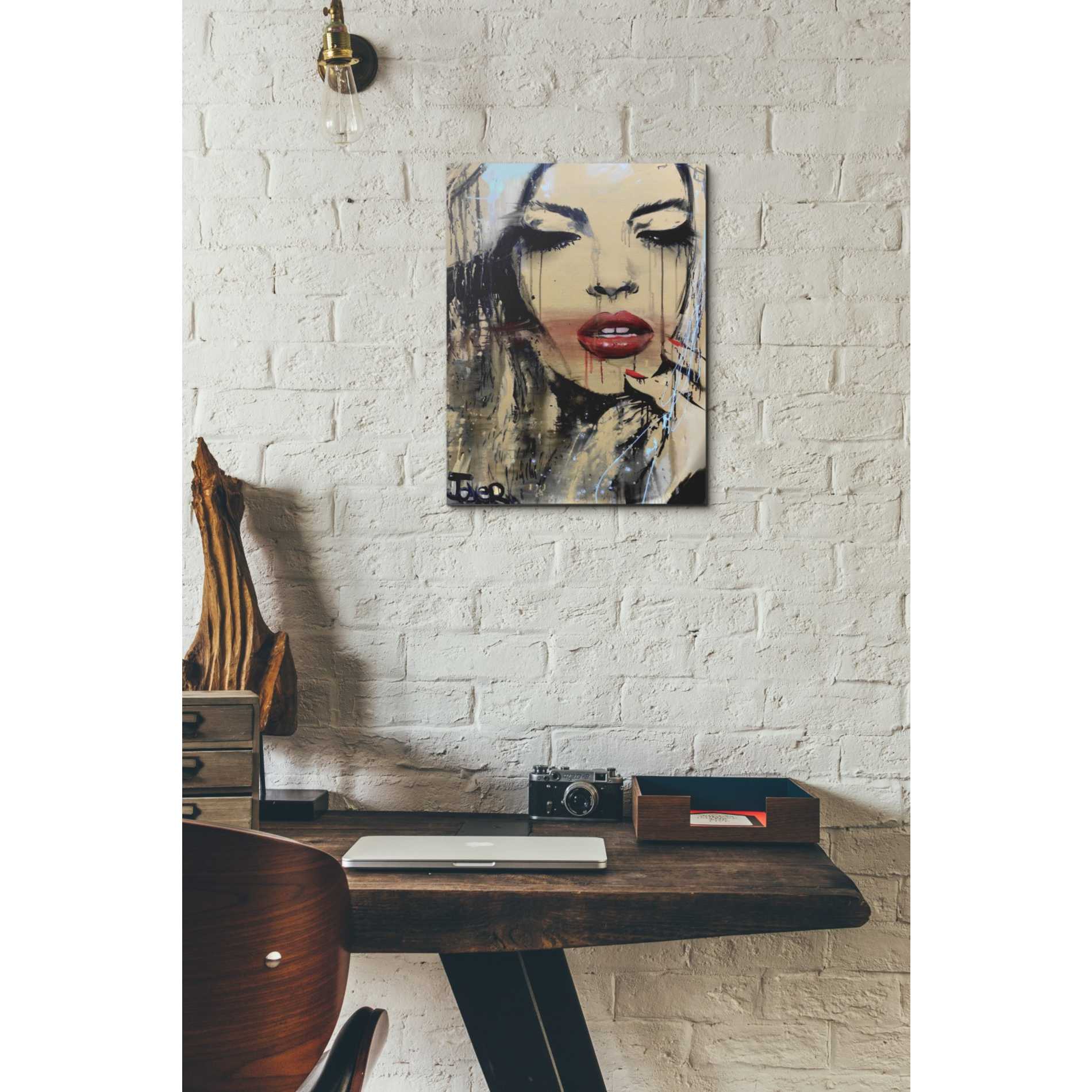 'Gloss' by Loui Jover, Canvas Wall Art,12 x 16
