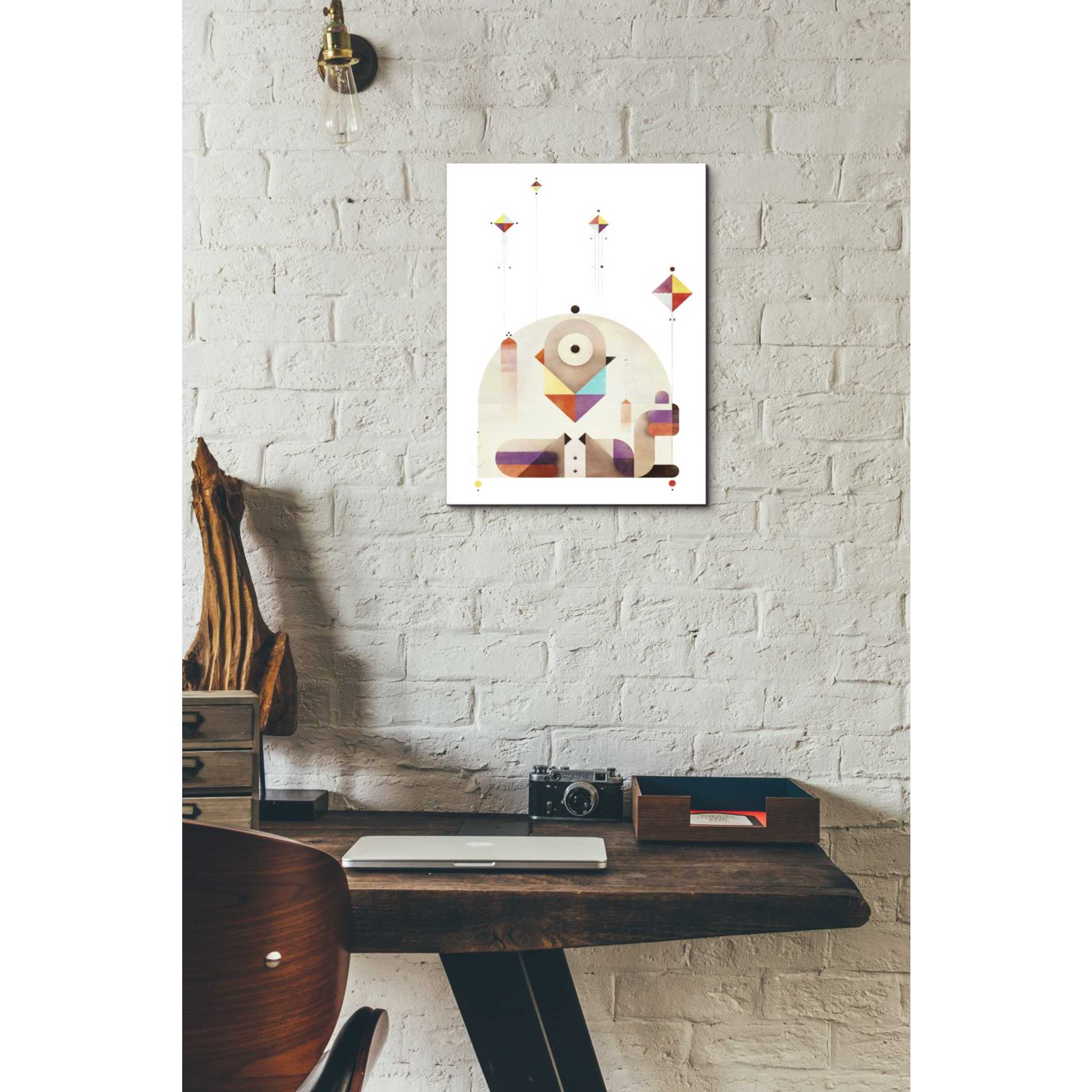 'Kite Master' by Antony Squizzato, Canvas Wall Art,12 x 16