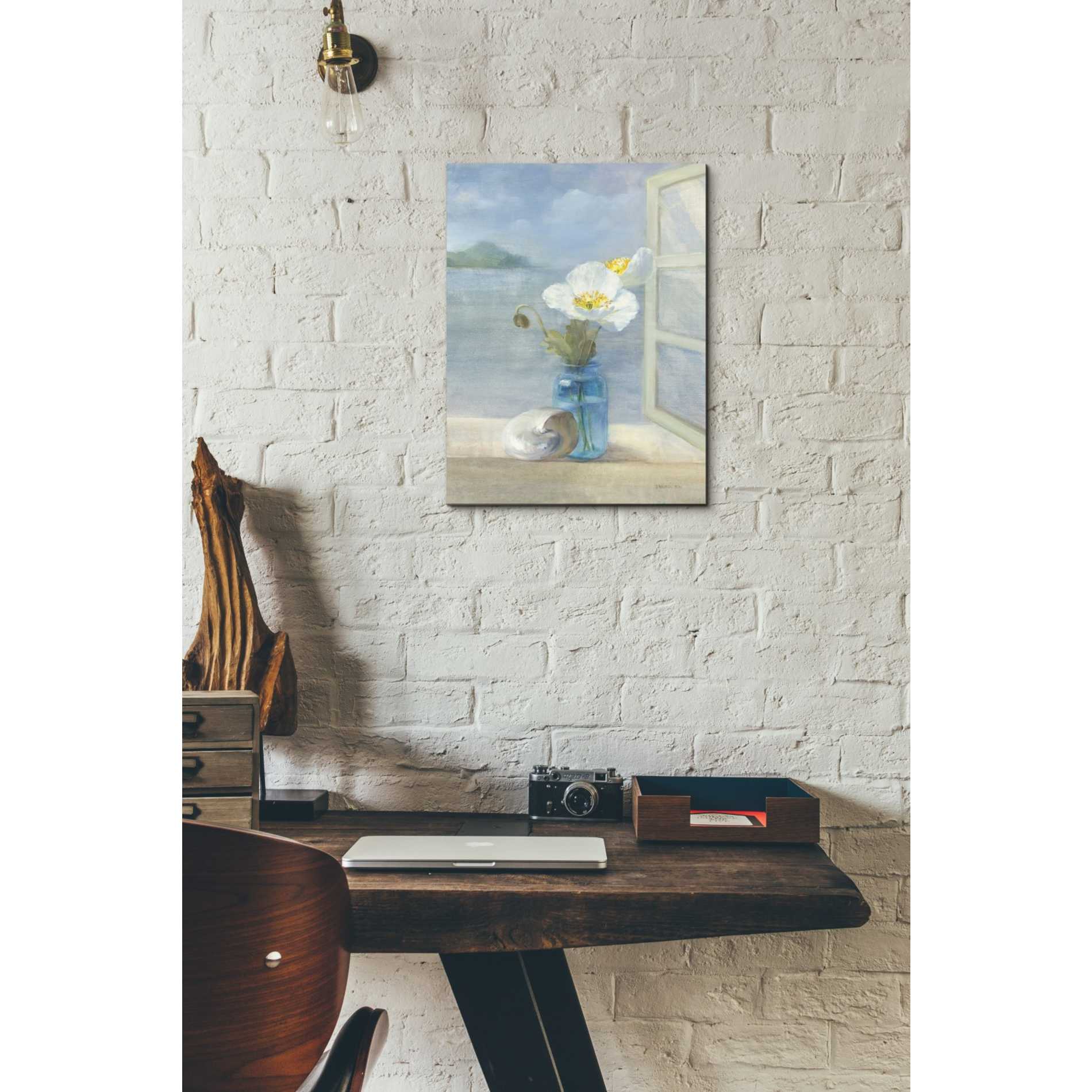 'Coastal Florals II' by Danhui Nai, Canvas Wall Art,12 x 16