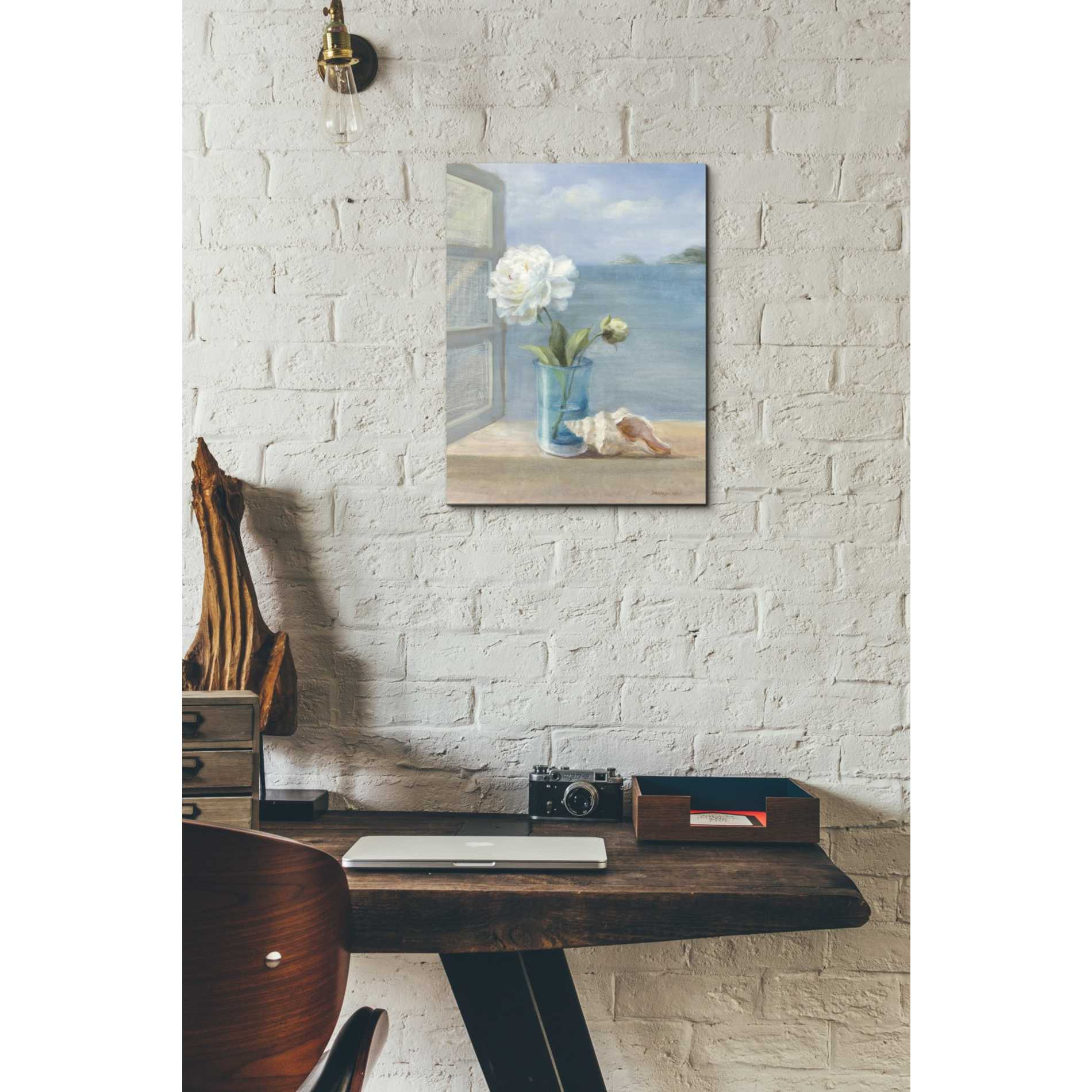 'Coastal Florals I' by Danhui Nai, Canvas Wall Art,12 x 16