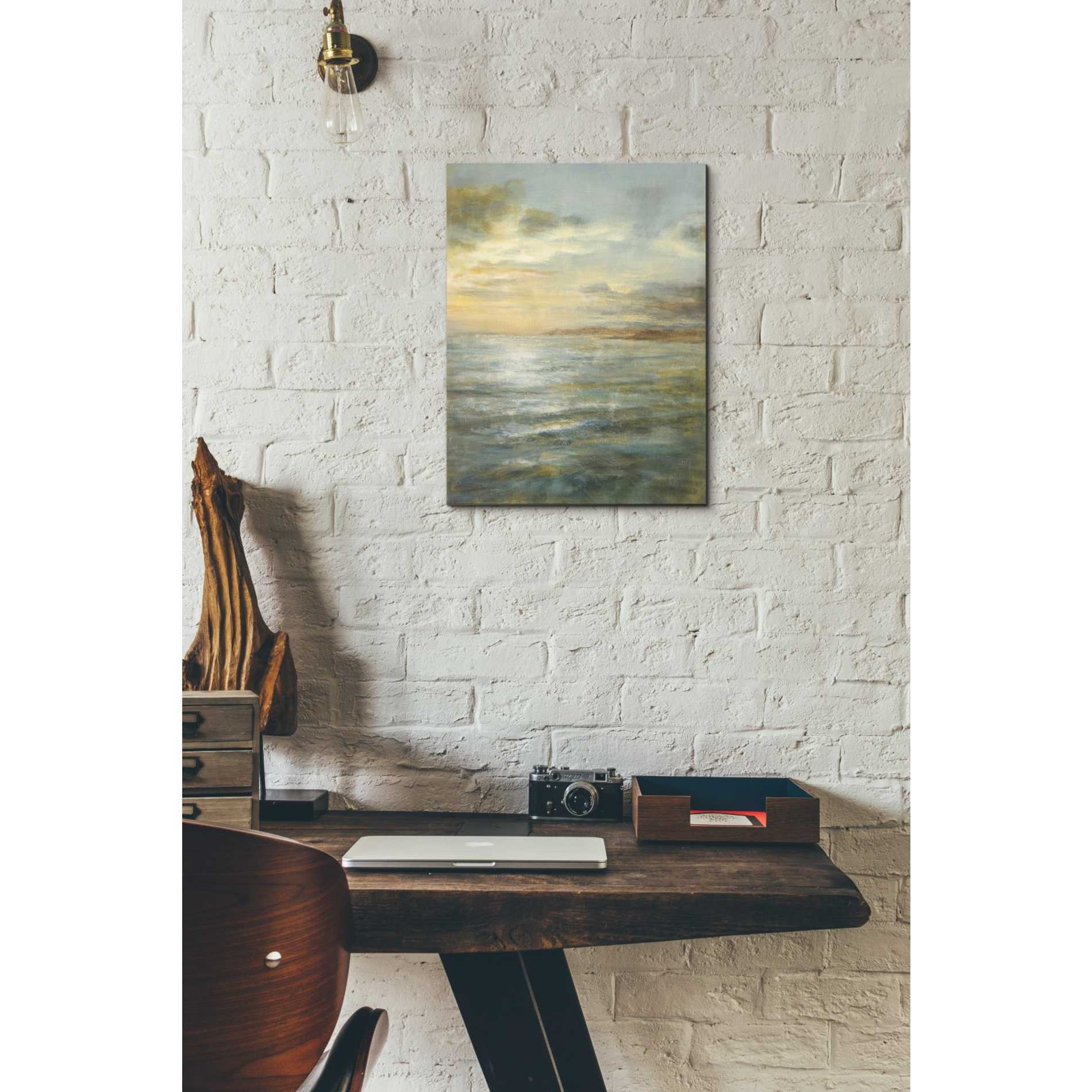 'Serene Sea III' by Danhui Nai, Canvas Wall Art,12 x 16