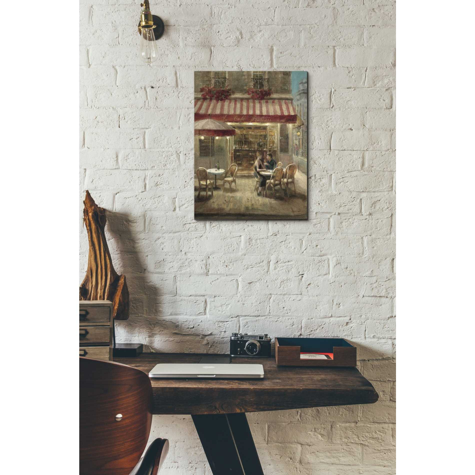 'Paris Cafe II Crop' by Danhui Nai, Canvas Wall Art,12 x 16