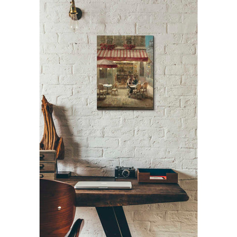 Image of 'Paris Cafe II Crop' by Danhui Nai, Canvas Wall Art,12 x 16