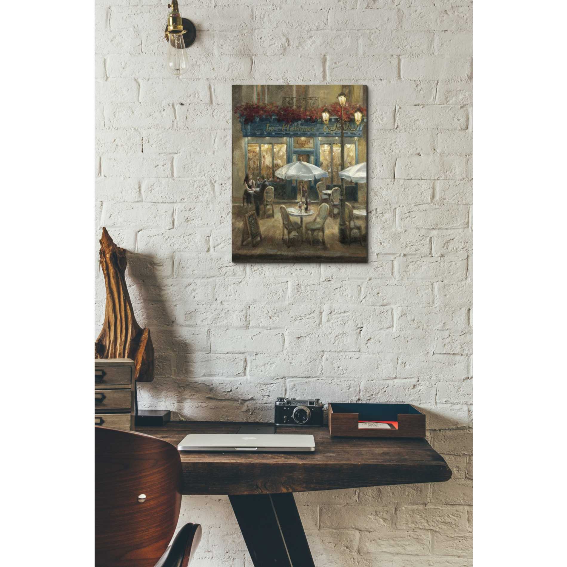 'Paris Cafe I Crop' by Danhui Nai, Canvas Wall Art,12 x 16