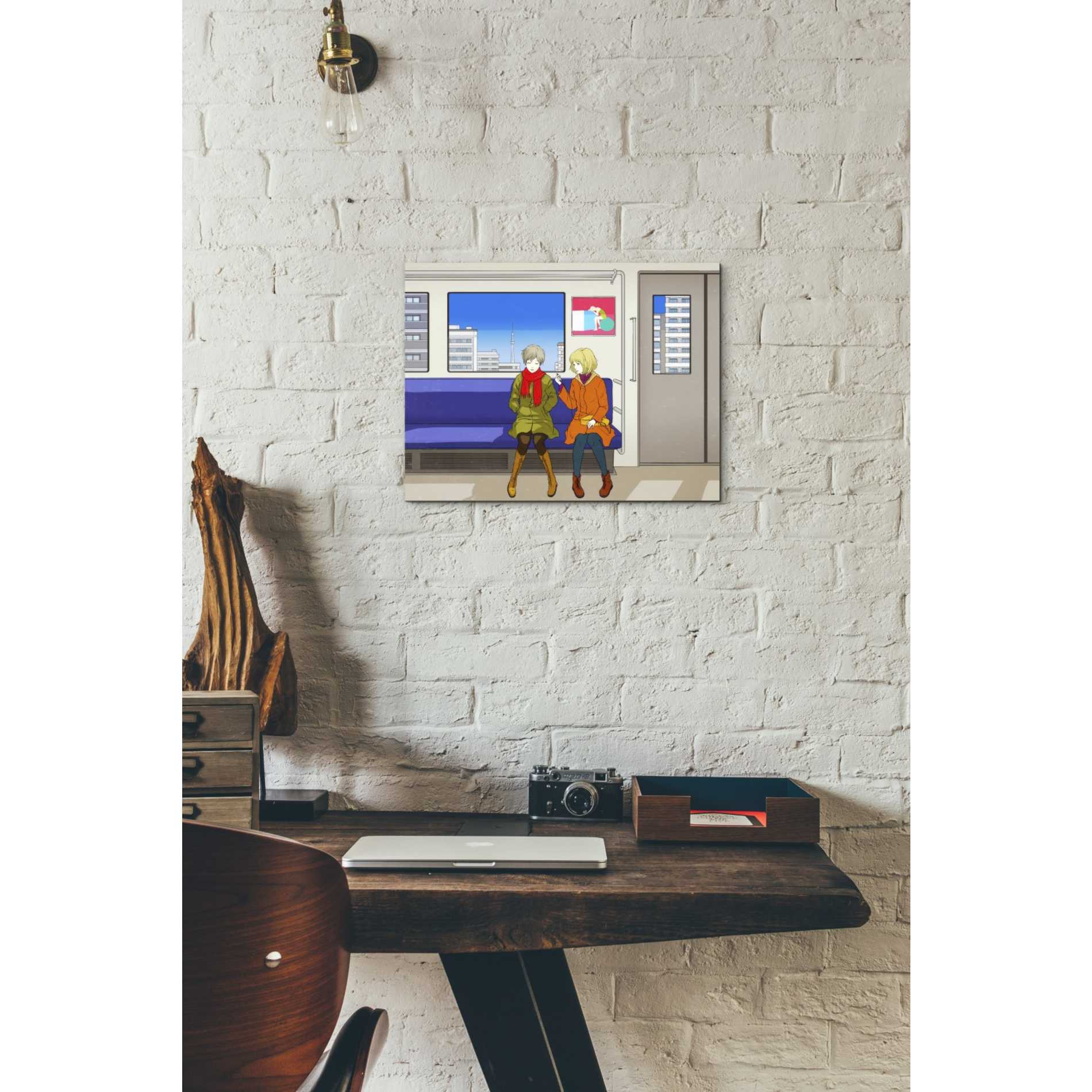 'Hidamari' by Sai Tamiya, Canvas Wall Art,16 x 12