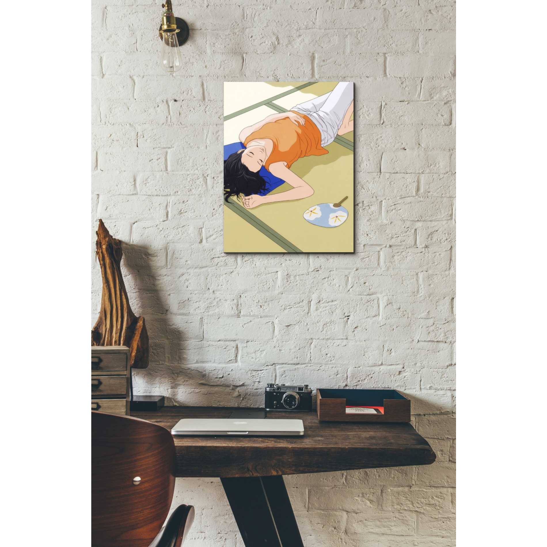'Sleeping Woman' by Sai Tamiya, Canvas Wall Art,12 x 16