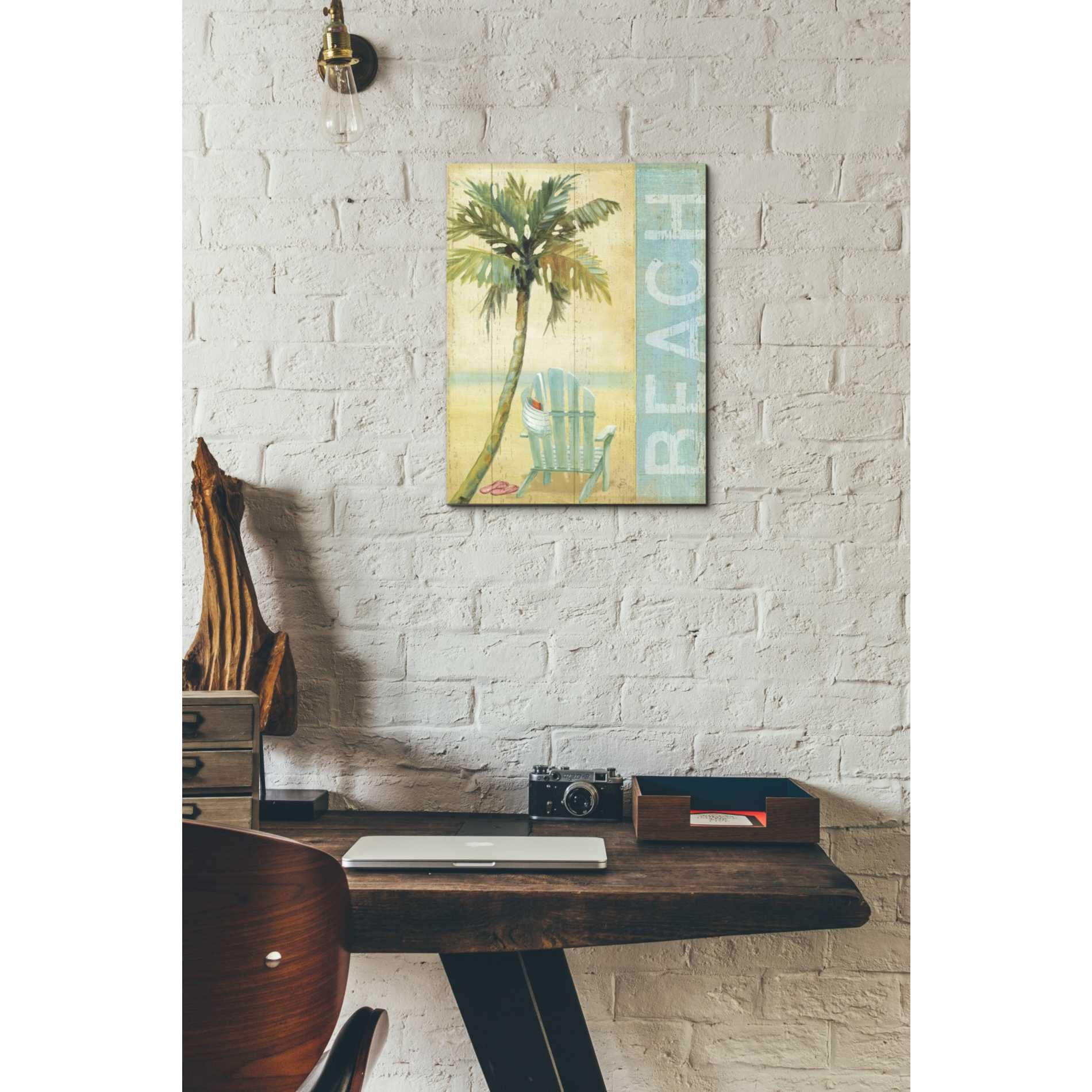 'Ocean Beach I' by Daphne Brissonet, Canvas Wall Art,12 x 16