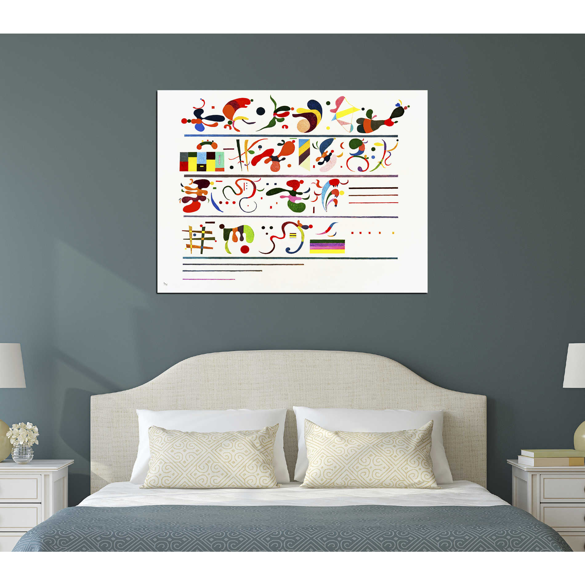 'Succession' by Wassily Kandinsky Canvas Wall Art,12 x 16
