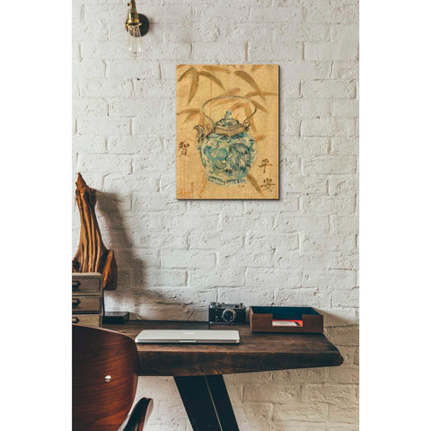 Image of 'Asian Teapot II' by Cheri Blum, Canvas Wall Art,12 x 16
