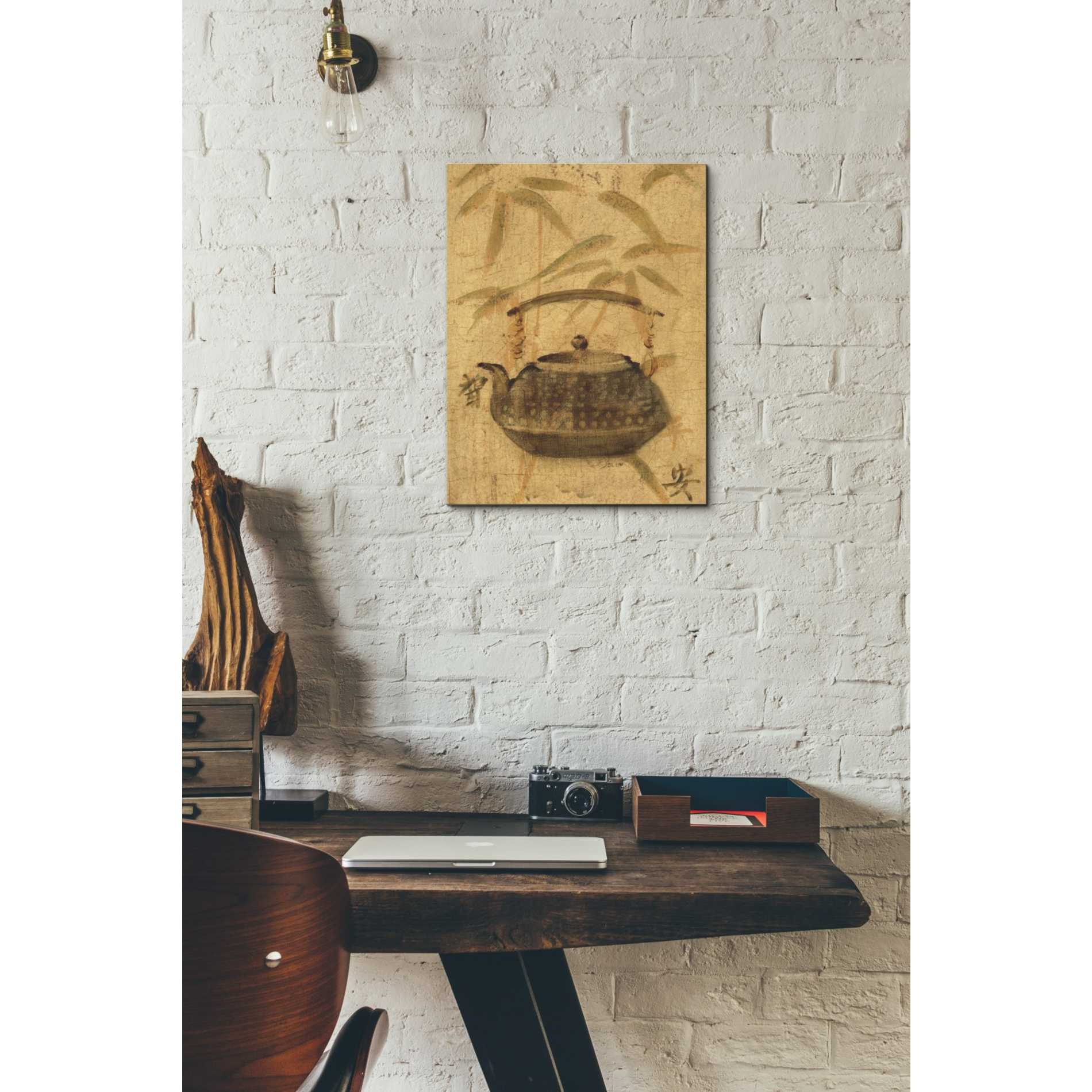 'Asian Teapot III' by Cheri Blum, Canvas Wall Art,12 x 16