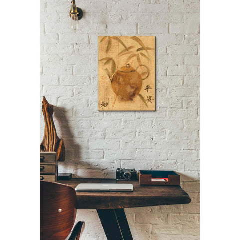 Image of 'Asian Teapot IV' by Cheri Blum, Canvas Wall Art,12 x 16