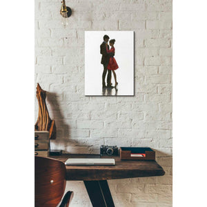 'The Embrace II Red Dress' by Marco Fabiano, Canvas Wall Art,12 x 16