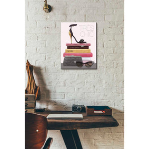 'Paris Style III Gold and Black' by Marco Fabiano, Canvas Wall Art,12 x 16