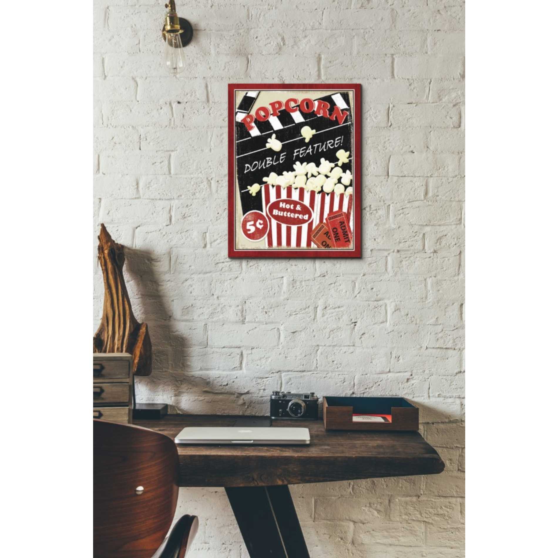 'At the Movies I' by Veronique Charron, Canvas Wall Art,12 x 16