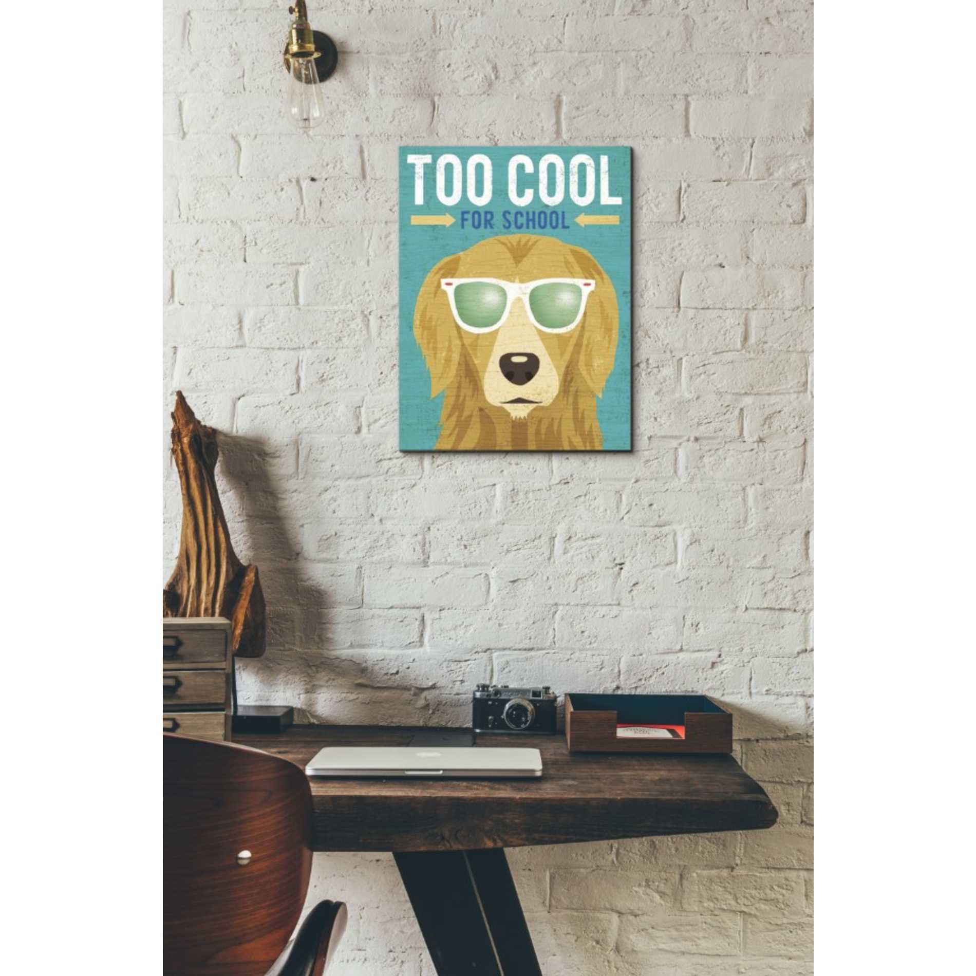 'Beach Bums Golden I Cool' by Michael Mullan, Canvas Wall Art,12 x 16