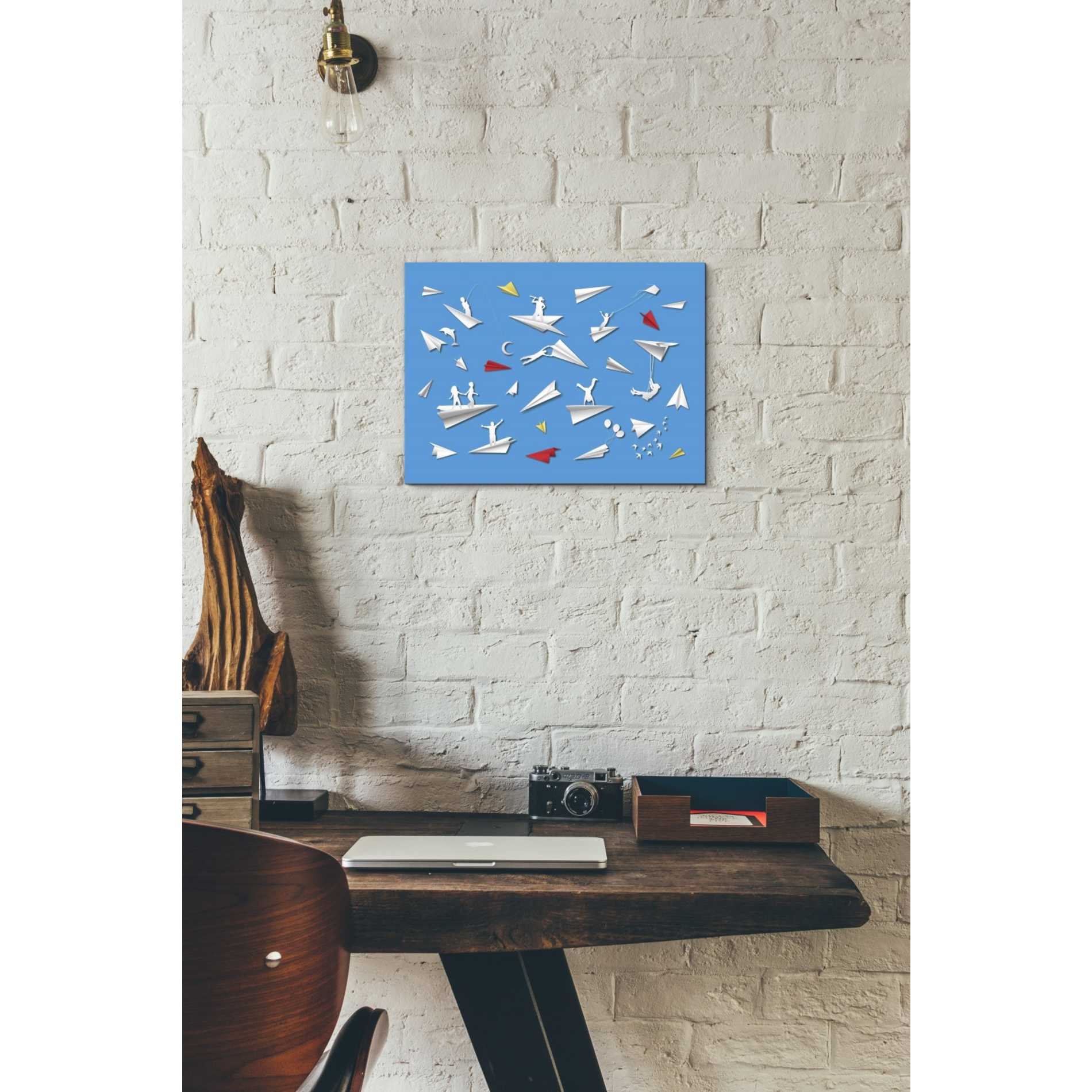 'Paper Planes' Canvas Wall Art,16 x 12