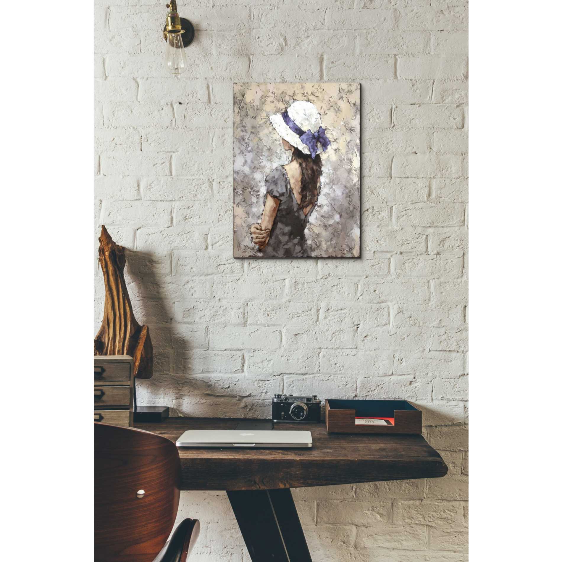 'Sun Hat' by Alexander Gunin, Canvas Wall Art,12 x 16
