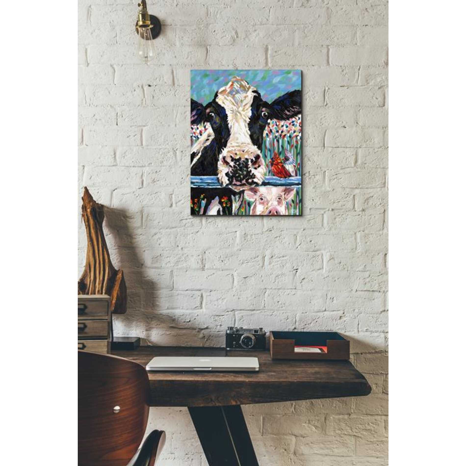 'Farm Buddies II' by Carolee Vitaletti Giclee Canvas Wall Art