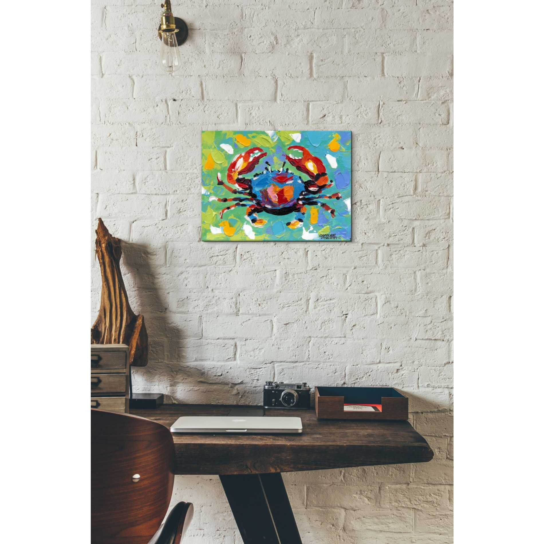 'Seaside Crab I' by Carolee Vitaletti Giclee Canvas Wall Art