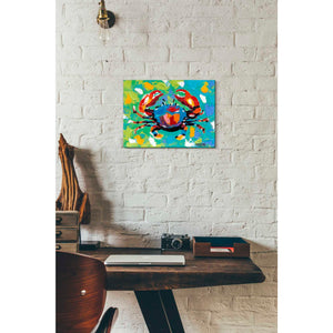 'Seaside Crab I' by Carolee Vitaletti Giclee Canvas Wall Art