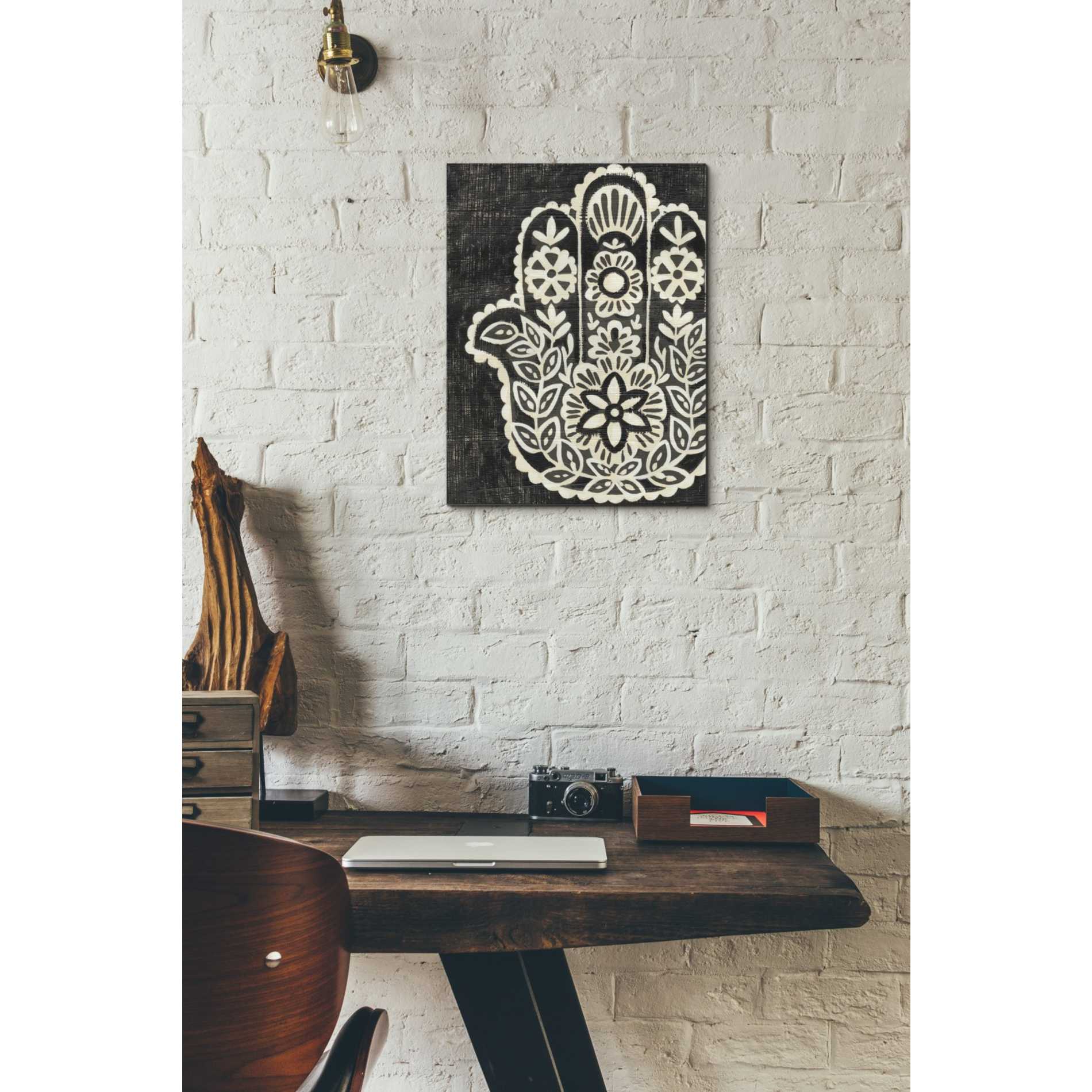'Night Hamsa II' by Chariklia Zarris Giclee Canvas Wall Art
