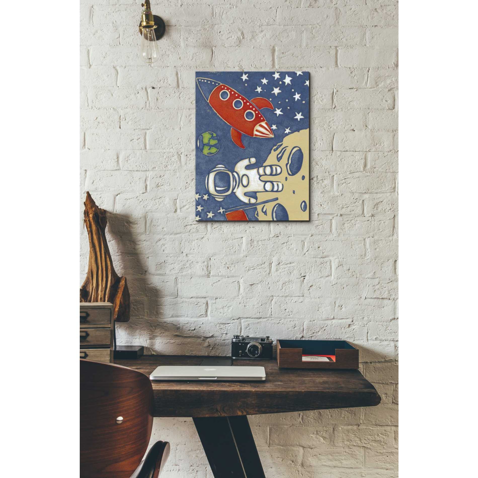 'Space Explorer I' by Chariklia Zarris Giclee Canvas Wall Art