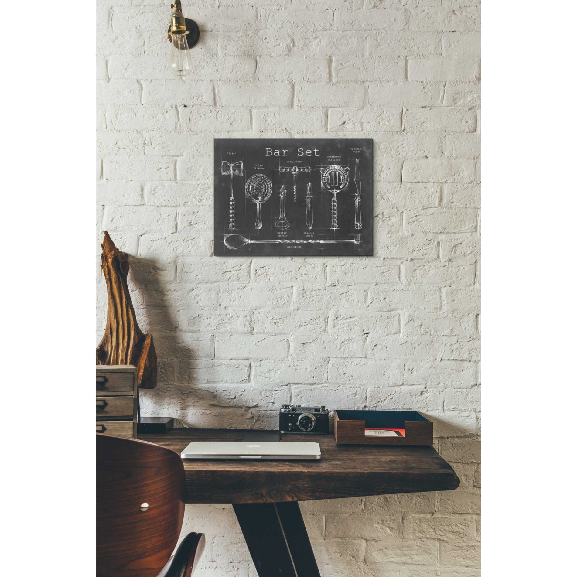 'Bar Set' by Ethan Harper Canvas Wall Art,16 x 12