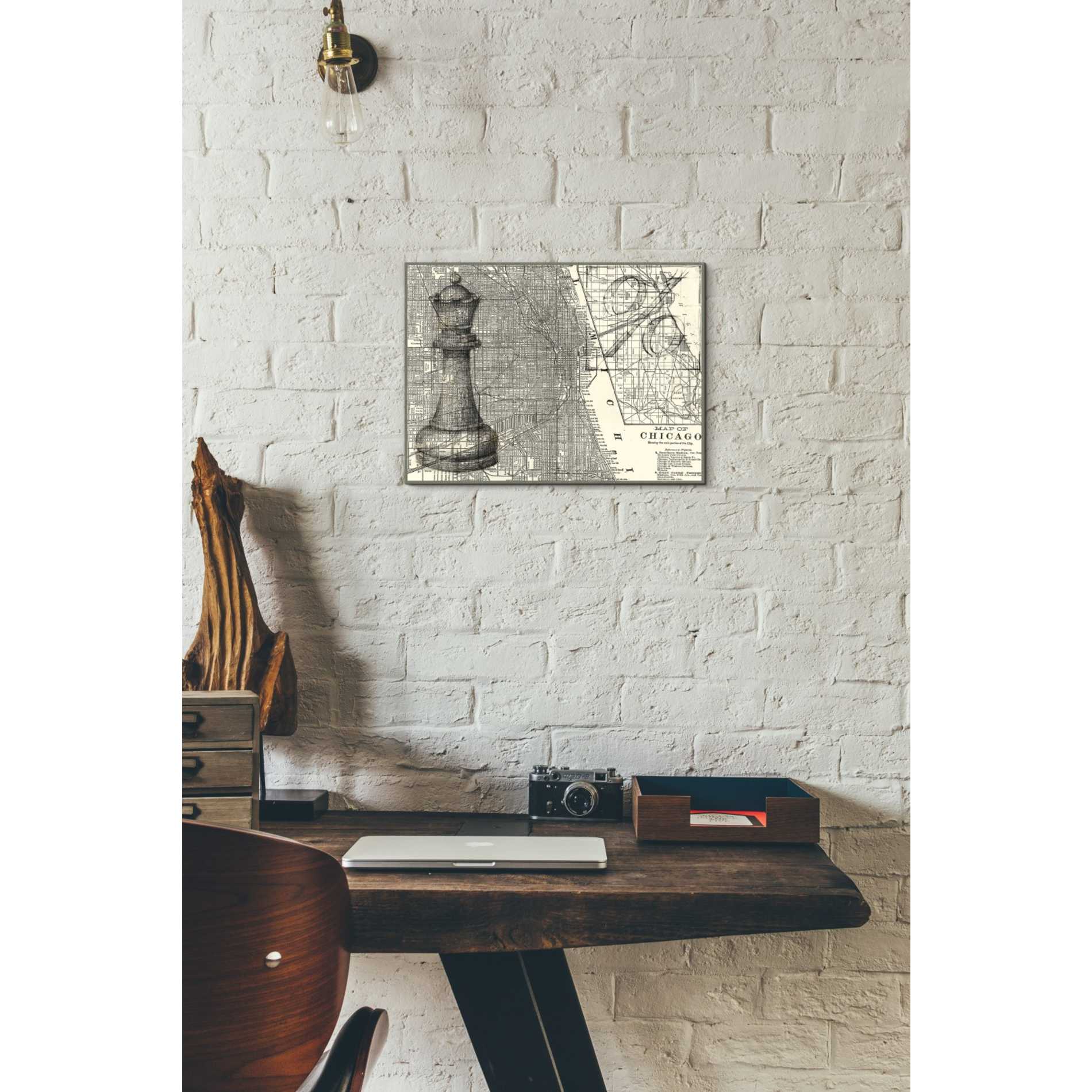 'Office Sketches Collection E' by Ethan Harper Canvas Wall Art,16 x 12