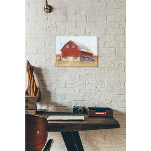 'Rustic Red Barn II' by Ethan Harper Canvas Wall Art,16 x 12