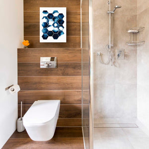 'Stormy Geometry I' by Grace Popp Canvas Wall Art,12 x 16
