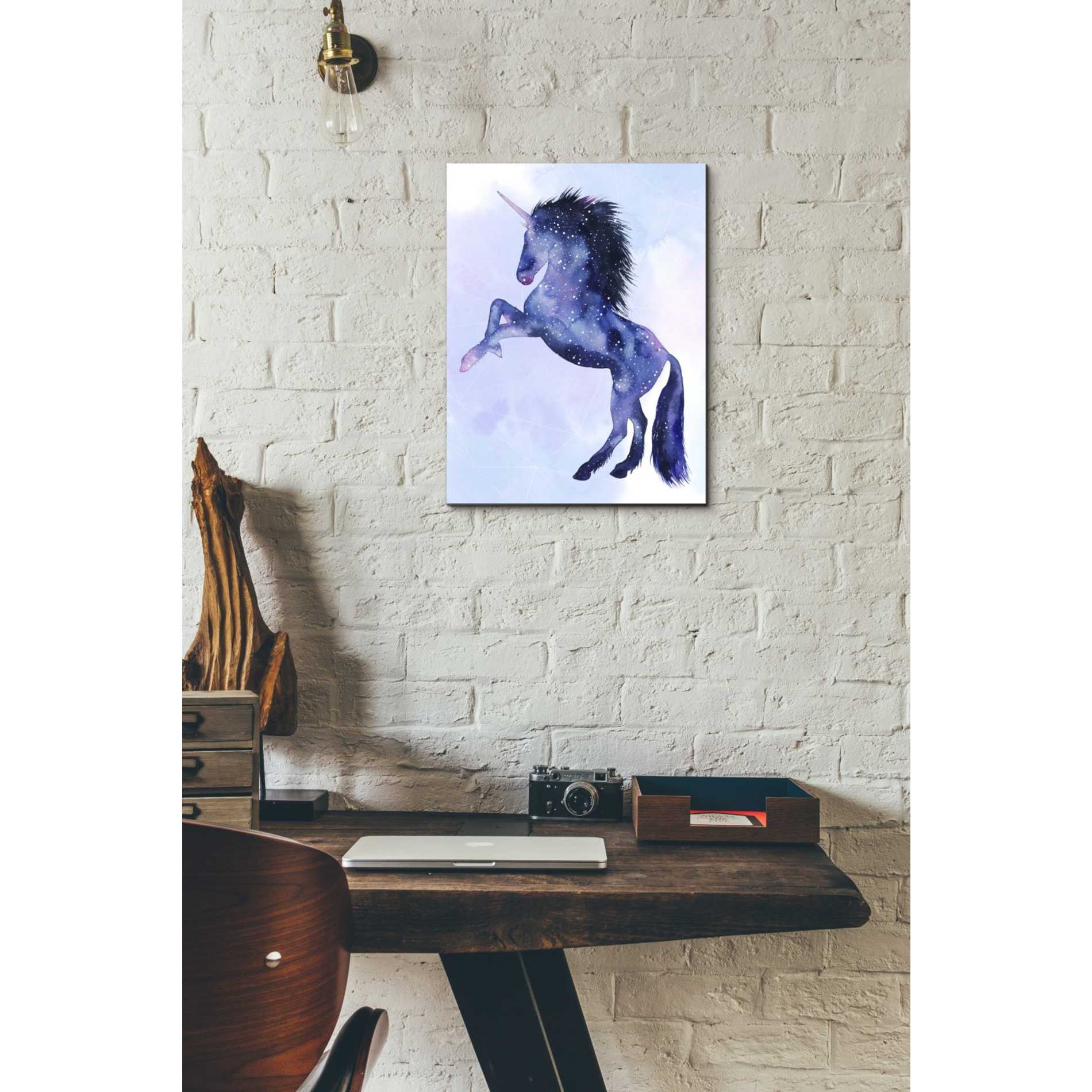 'Unicorn Universe IV' by Grace Popp Canvas Wall Art,12 x 16