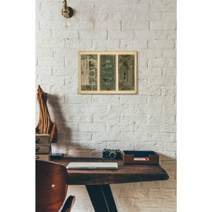 'Antique Currency V' by Vision Studio Giclee Canvas Wall Art