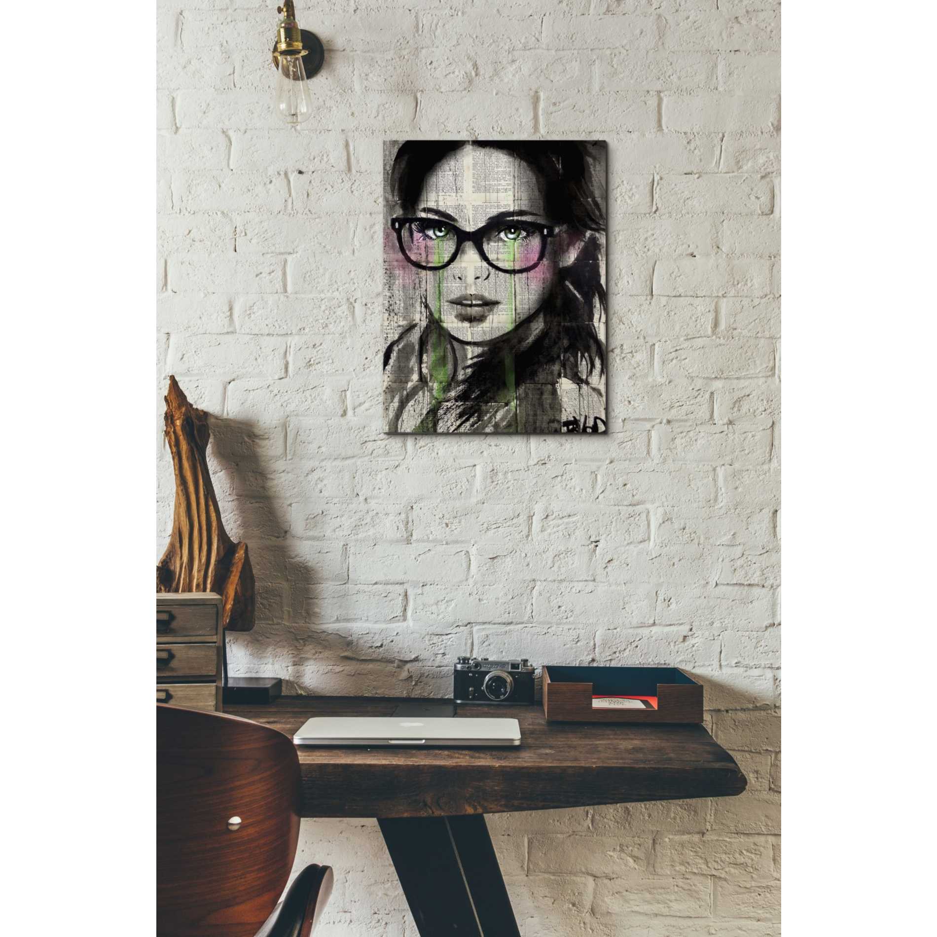 'Prudencee2' by Loui Jover, Canvas Wall Art,12 x 16