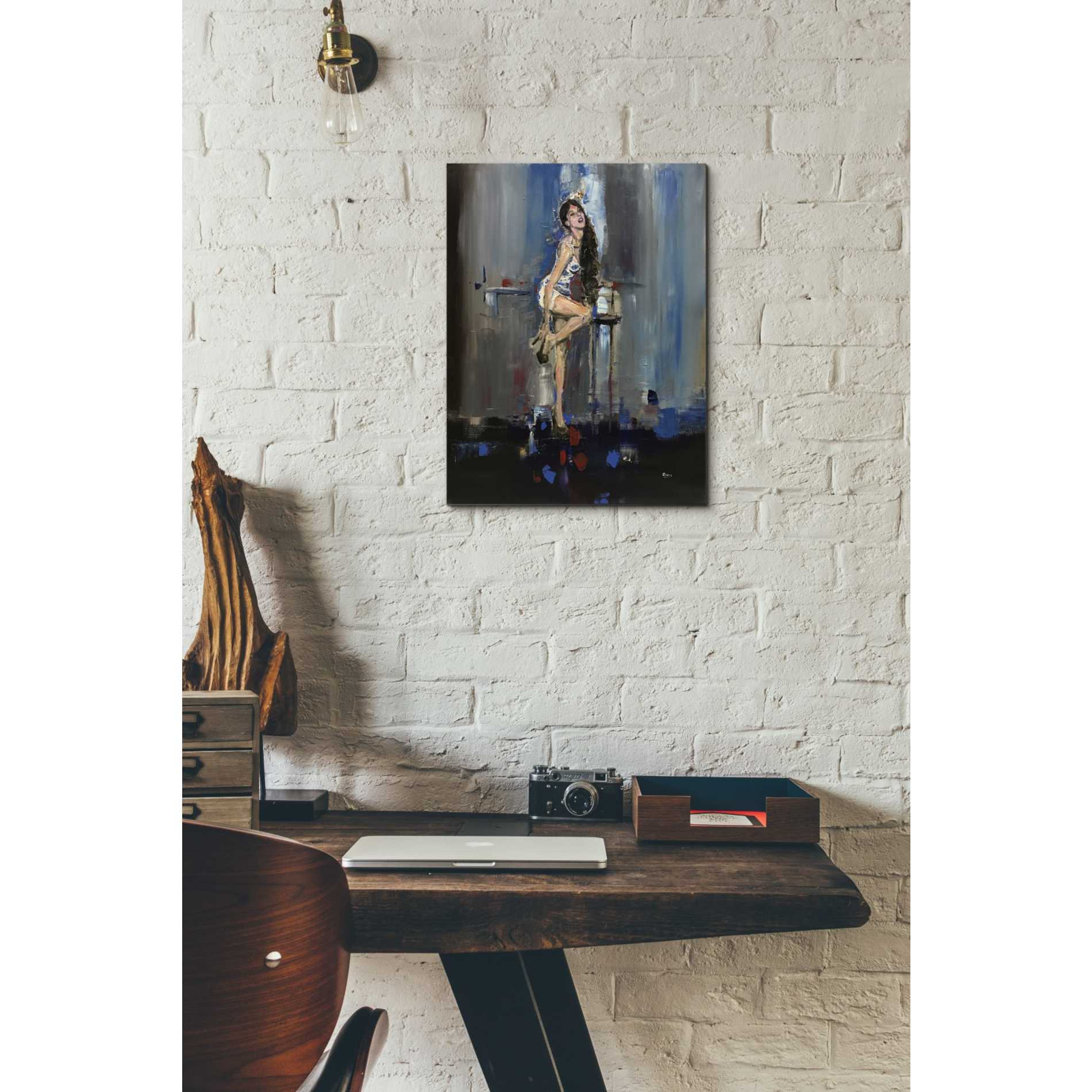 'Nicki' by Oscar Alvarez Pardo, Canvas Wall Art,12 x 16