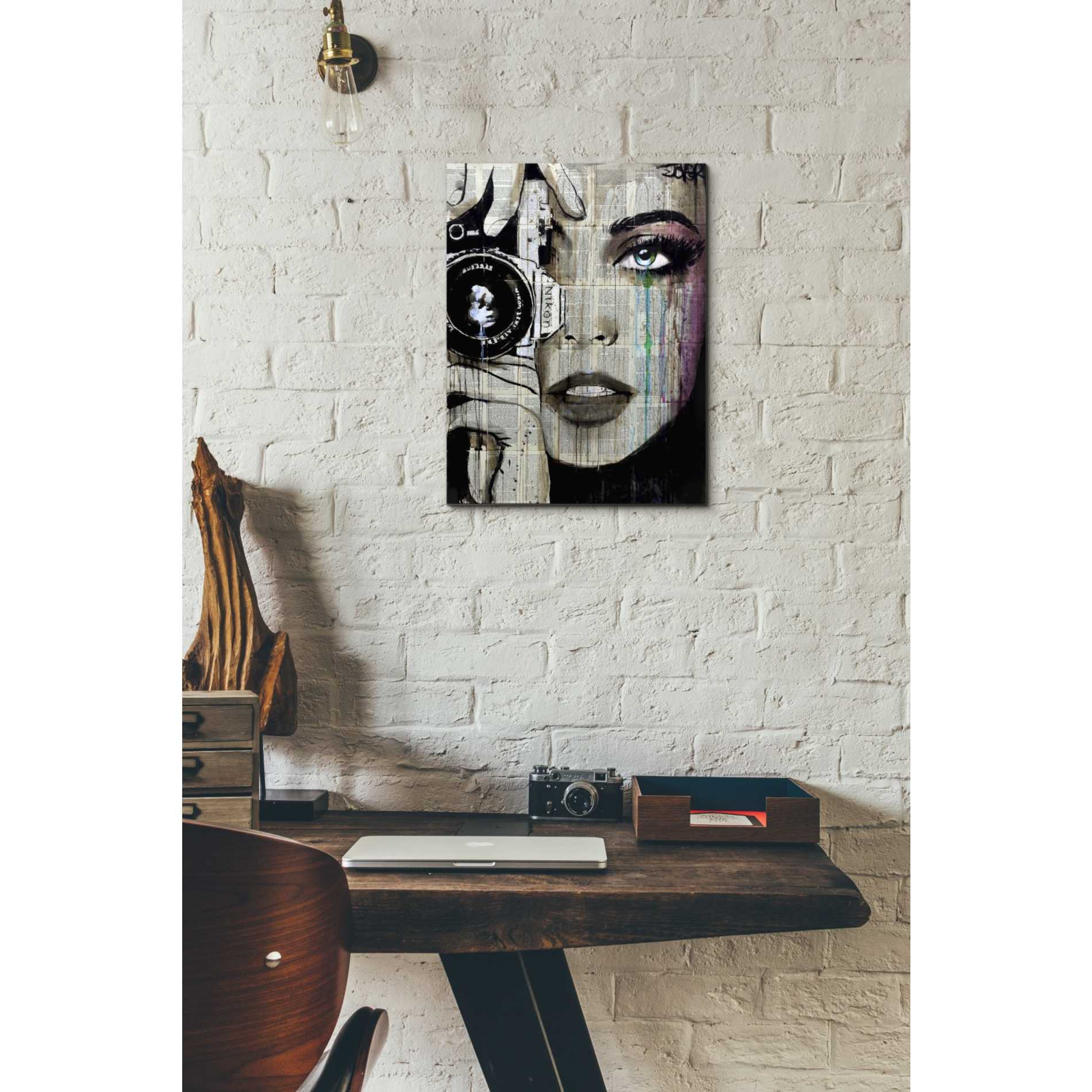 'Zoom' by Loui Jover, Canvas Wall Art,12 x 16