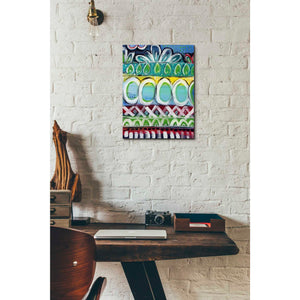 'Fiesta I' by Linda Woods, Canvas Wall Art,12 x 16