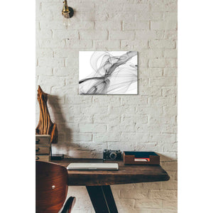 'Abstract Black and White 18-21' by Irena Orlov, Canvas Wall Art,16 x 12