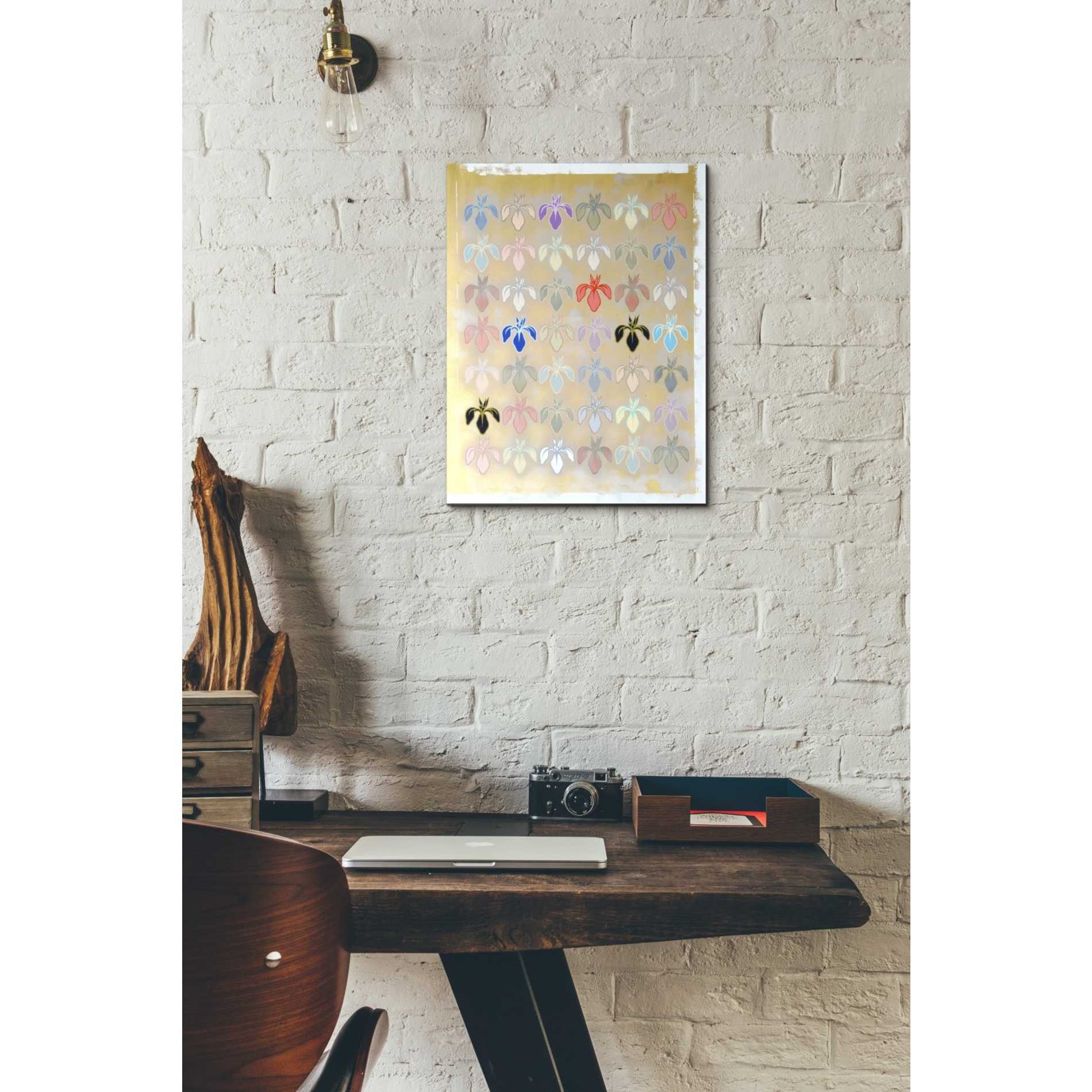 'Iris Mark' by Zigen Tanabe, Giclee Canvas Wall Art