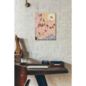 'Jolly Sparrows' by Zigen Tanabe, Giclee Canvas Wall Art