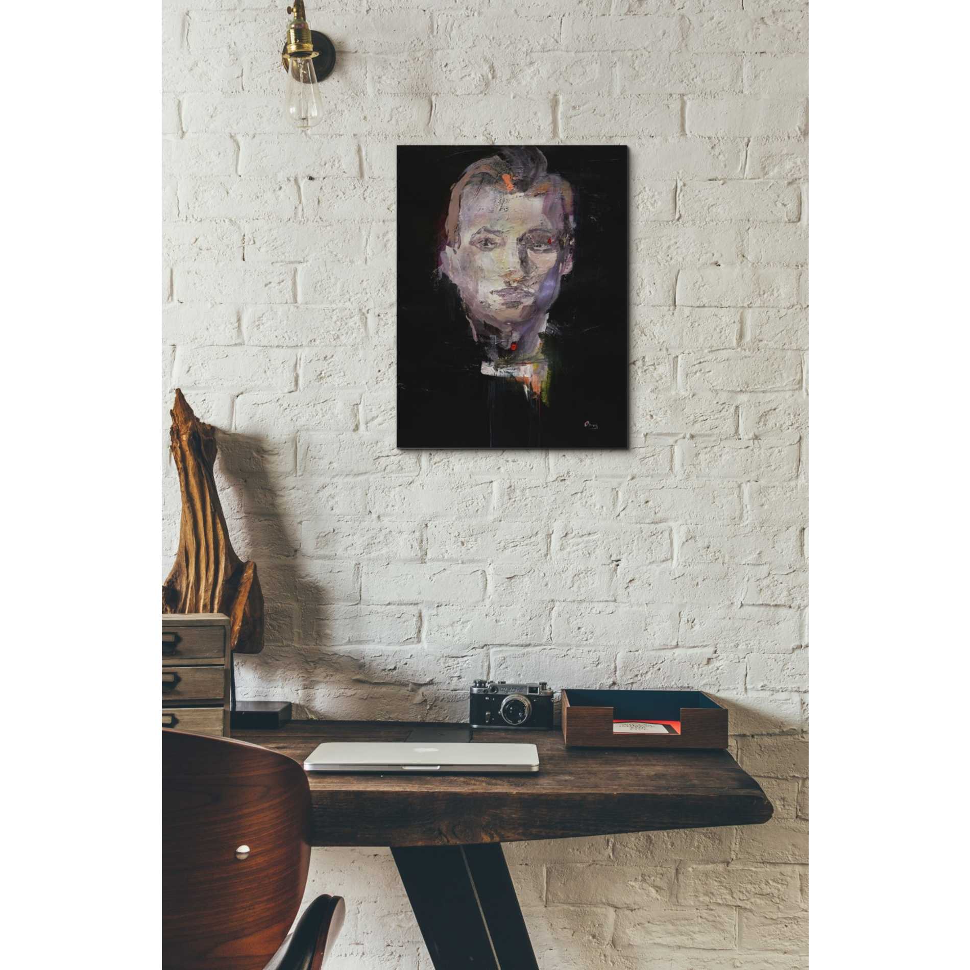 'Portrait 1' by Oscar Alvarez Pardo, Canvas Wall Art,12 x 16