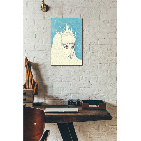 Image of 'Space Queen Ice' by Craig Snodgrass, Canvas Wall Art,12 x 16