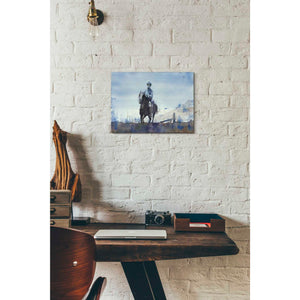 'Trail' by Oscar Alvarez Pardo, Canvas Wall Art,16 x 12
