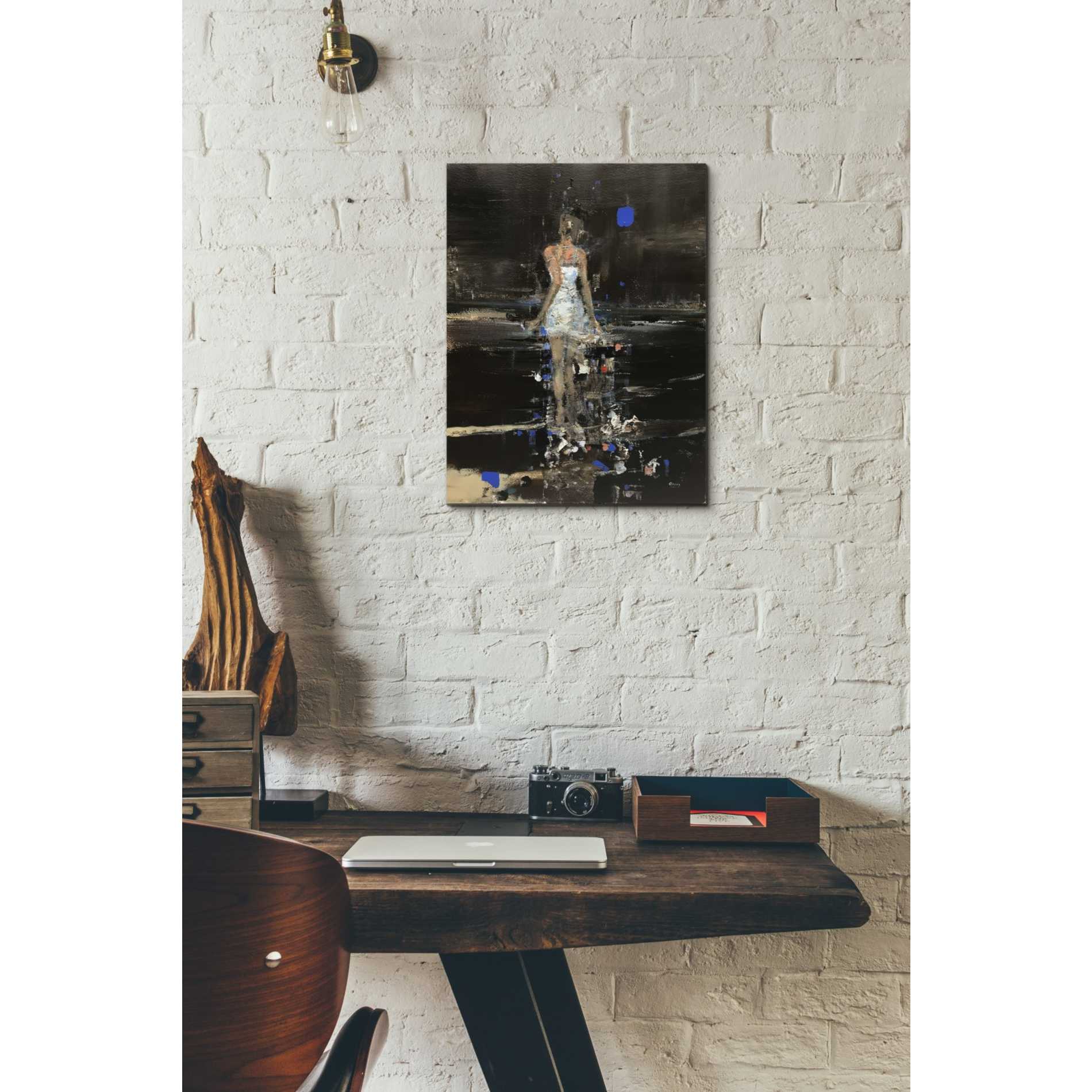 'Raining' by Oscar Alvarez Pardo, Canvas Wall Art,12 x 16