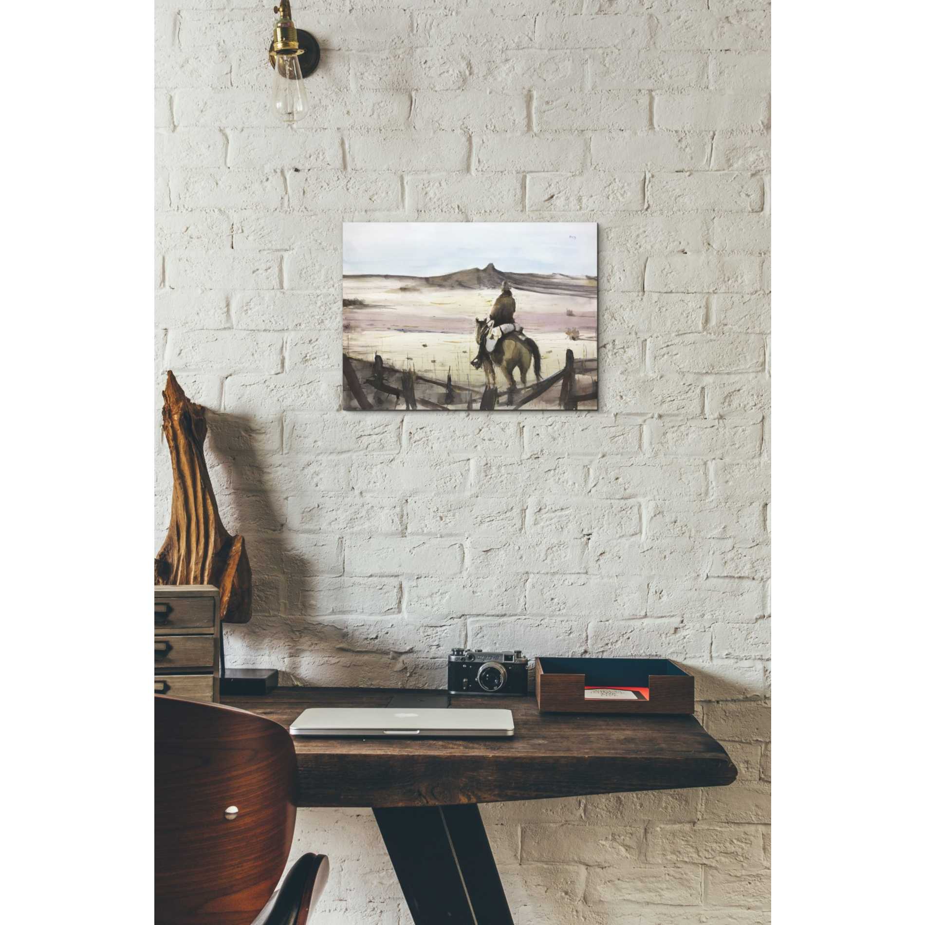 'Into The Dunes' by Oscar Alvarez Pardo, Canvas Wall Art,16 x 12