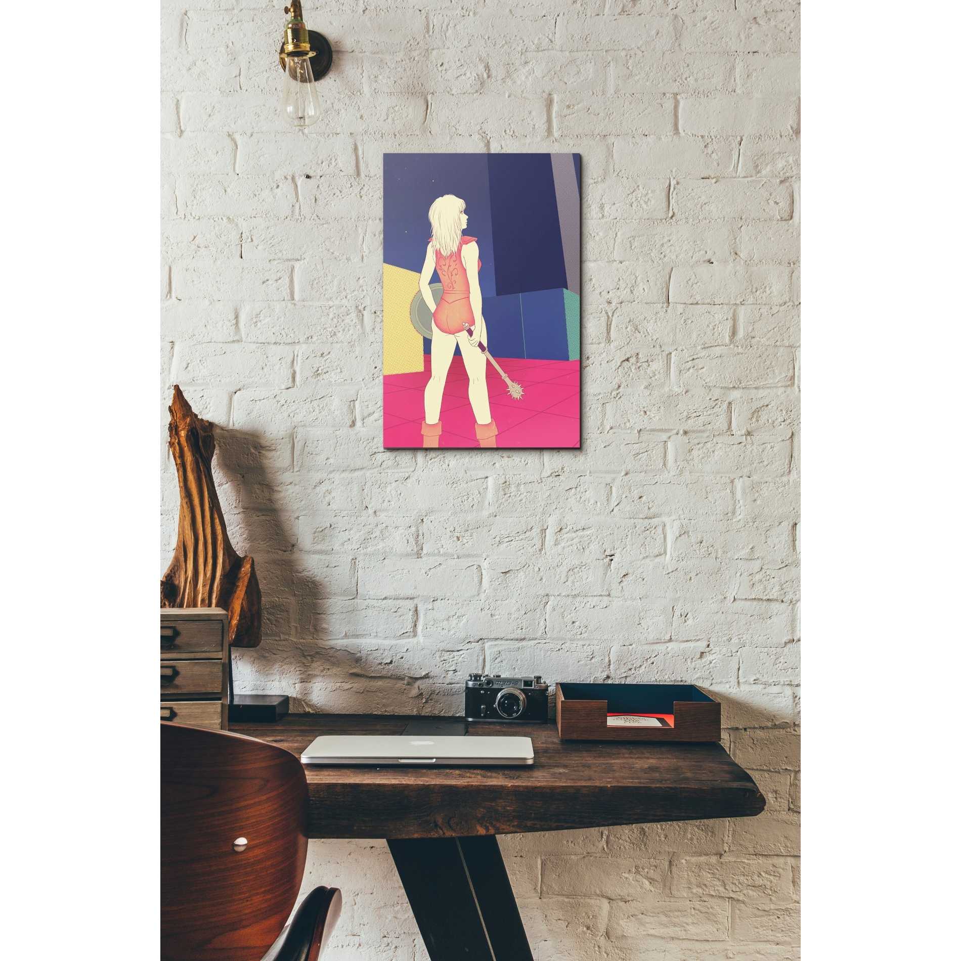 'Digital Labyrinth' by Sai Tamiya, Canvas Wall Art,12 x 18