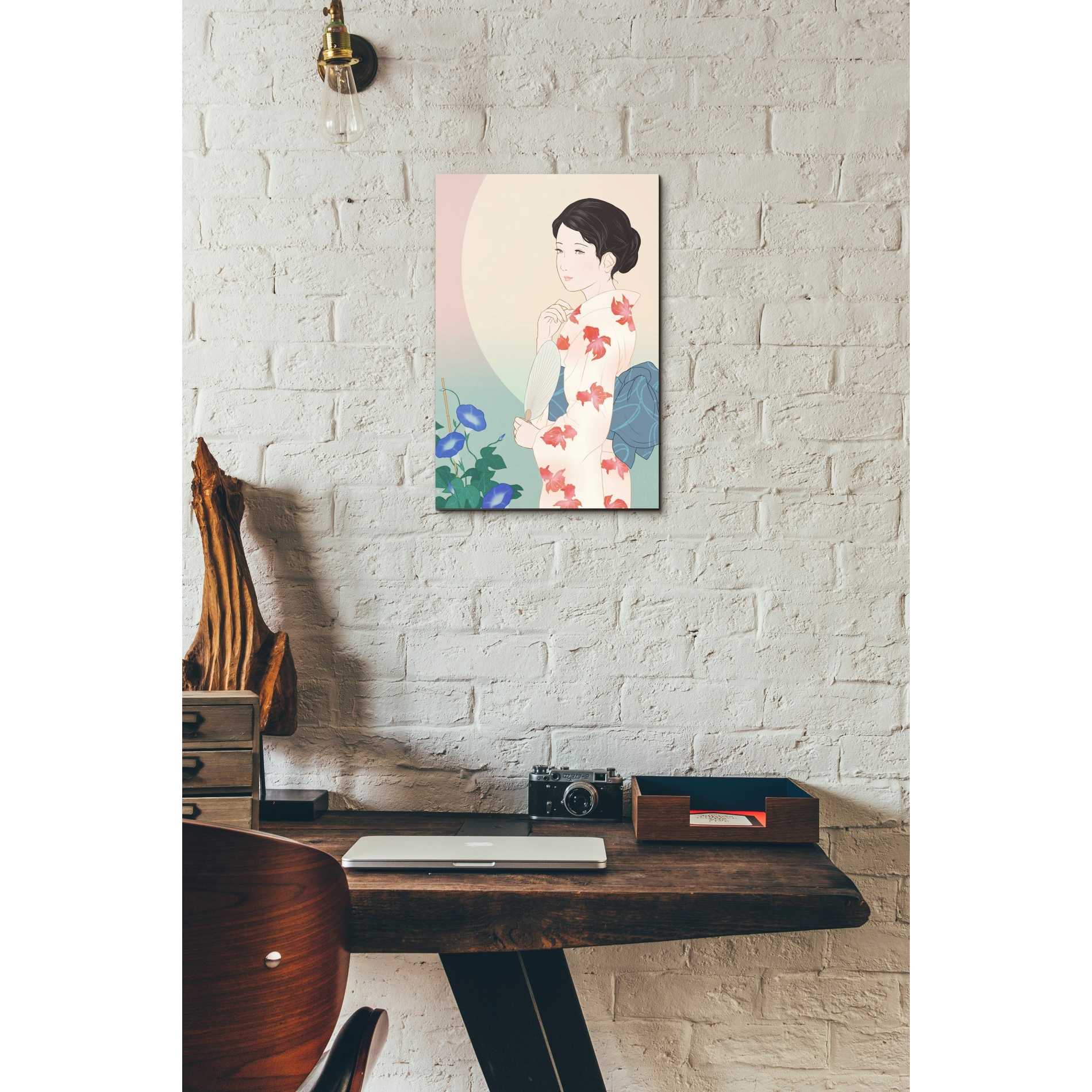 'Morning Glory' by Sai Tamiya, Canvas Wall Art,12 x 18
