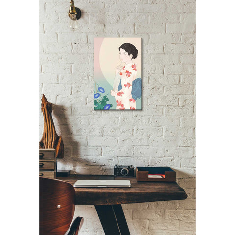 Image of 'Morning Glory' by Sai Tamiya, Canvas Wall Art,12 x 18